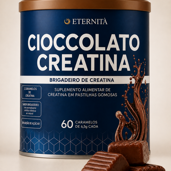 Cioccolato Creatina · Brigadeiro de creatina