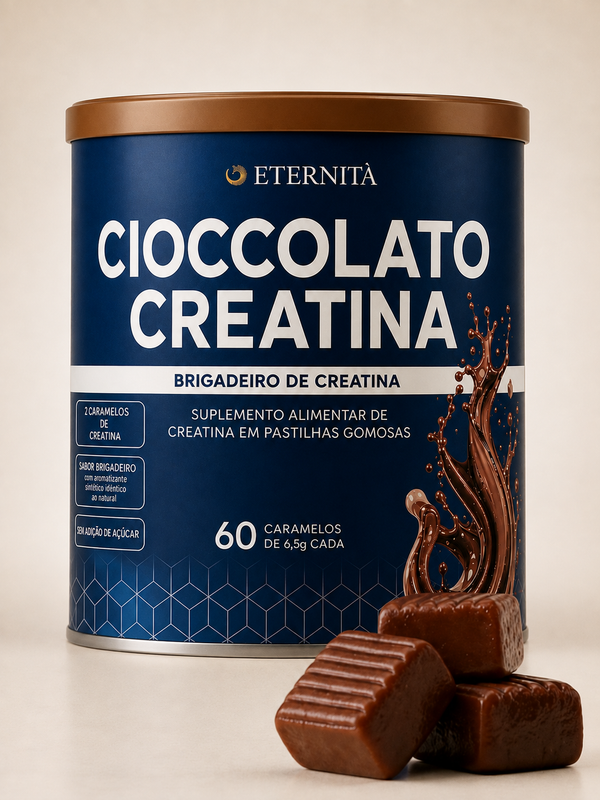 Cioccolato Creatina · Brigadeiro de creatina