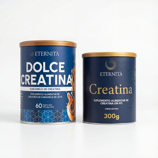 Essencial: Caramelo + Creatina em Pó