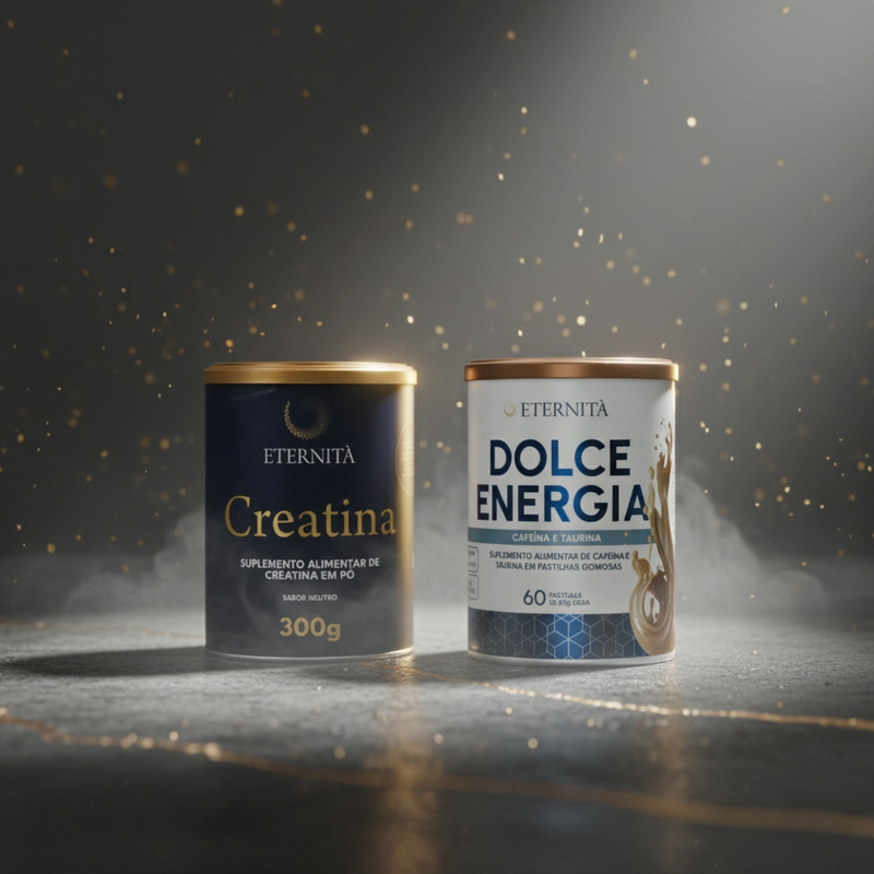 Energia Total: Dolce + Creatina em Pó