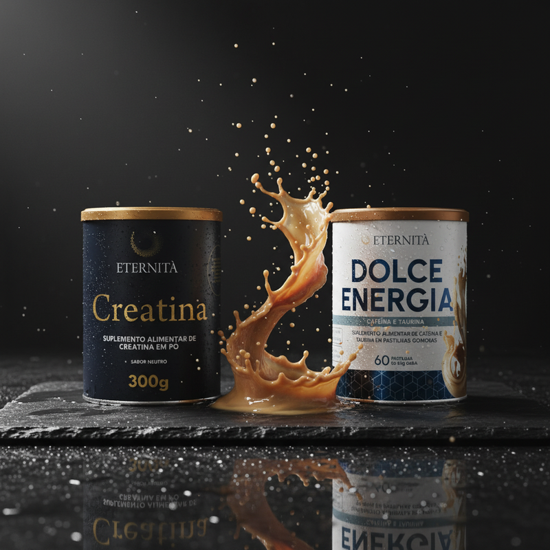 Energia Total: Dolce + Creatina em Pó