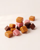 Caramelos mastigáveis de creatina Dolce Selezione nos três sabores sortidos